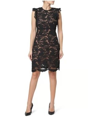 Michael Kors Paisley Lace Dress, Sz O